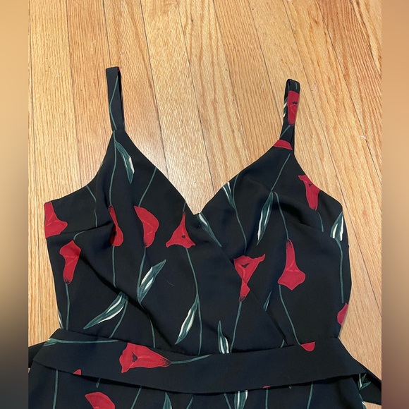 Lush Tulip Wide Leg Tank Top Jumpsuit - Size S - Picture 2 of 4